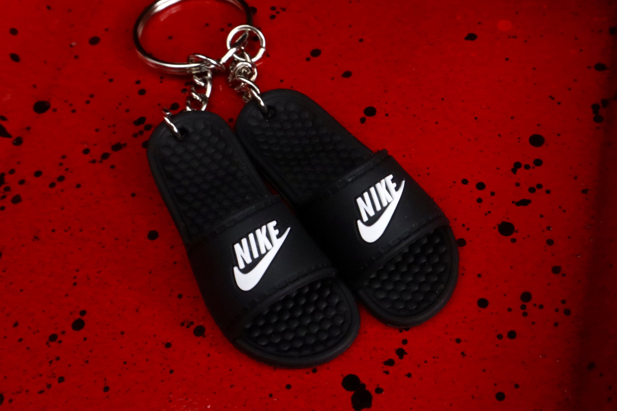 Nike on sale slides keychain